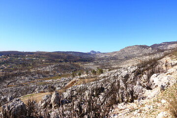 Fototapeta na wymiar View on the Taurus mountains. Turkey