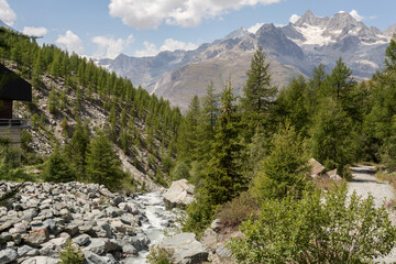 Fototapeta na wymiar Rivière de montagne