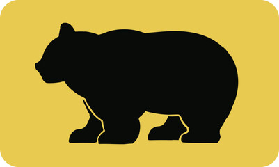 熊　シルエット