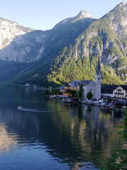 Fototapeta premium Hallstadt - Dachstein-Salzkammergut (Österreich)