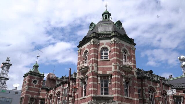盛岡市 岩手銀行赤レンガ館 ８倍速 59.94fps