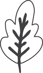 Christmas illustration on transparent background