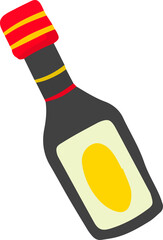 Party icon isolated on transparent background