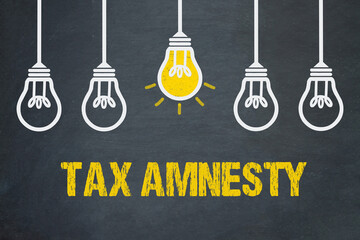 Tax amnesty - obrazy, fototapety, plakaty
