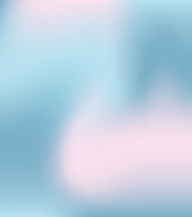 vector blurred light background in pastel blue and pink colors
