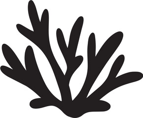 seaweed silhouette © Wynnys Sa