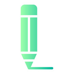 pencil gradient icon