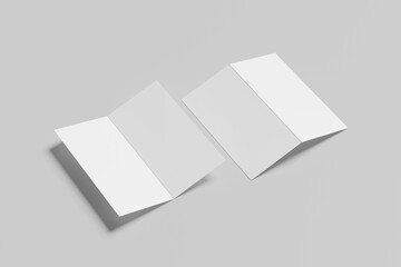 Bifold dl flyer mockup