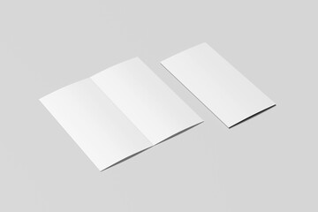 Bifold dl flyer mockup