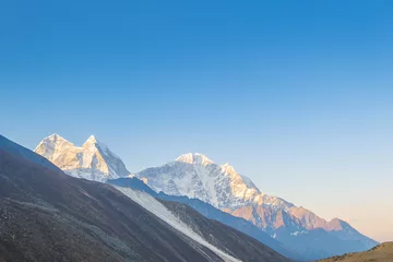 Cercles muraux Makalu mount Lhotse - trek to Everest base camp - Nepal Himalayas mountains