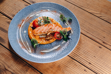 We can see a different kind of dish that was included in the menu yesterday.