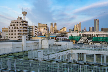 東京の風景：中野区からの都市風景０１