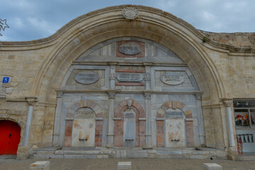 Israel Jaffa, Great Mahmoudiya Mosque, Arabic Graffiti
