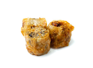 Spring Rolls, Rollos Primavera Isolated