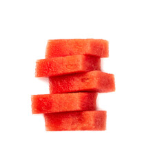 Watermelon Cuts Isolated
