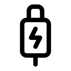 charger line icon