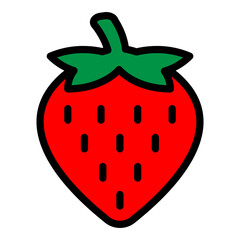 strawberries icon