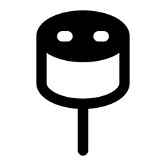 charger glyph icon