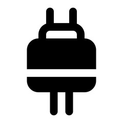 charger glyph icon