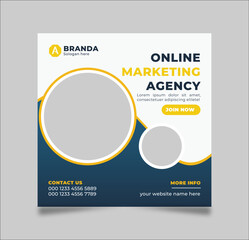 Creative Corporate Social Media Post Template