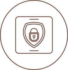 Obraz premium Security Icon