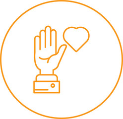 Obraz premium Volunteer Icon