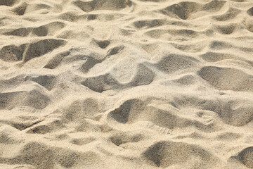 Beautiful view of sandy surface as background