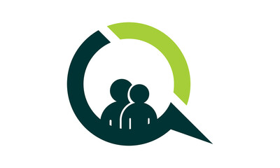 group chat talk logo