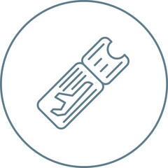 Airplane Ticket Icon