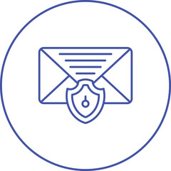 Obraz premium Mail Protection Icon