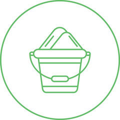 Sand Bucket Icon