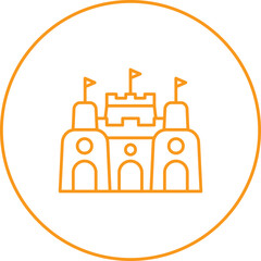 Sand Castle Icon