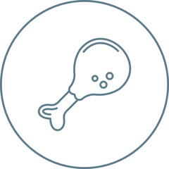 Obraz premium Leg Piece Icon