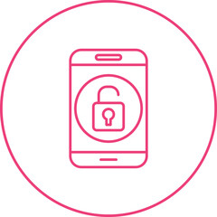 Unlock Mobile Icon