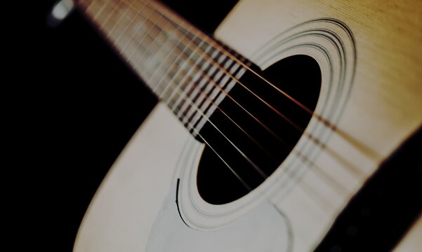 Guitar. Guitar's chords. Acoustic guitar. Music. Playing music with some friends .Classical music.
