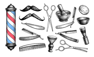 Shaving and haircut accessories.