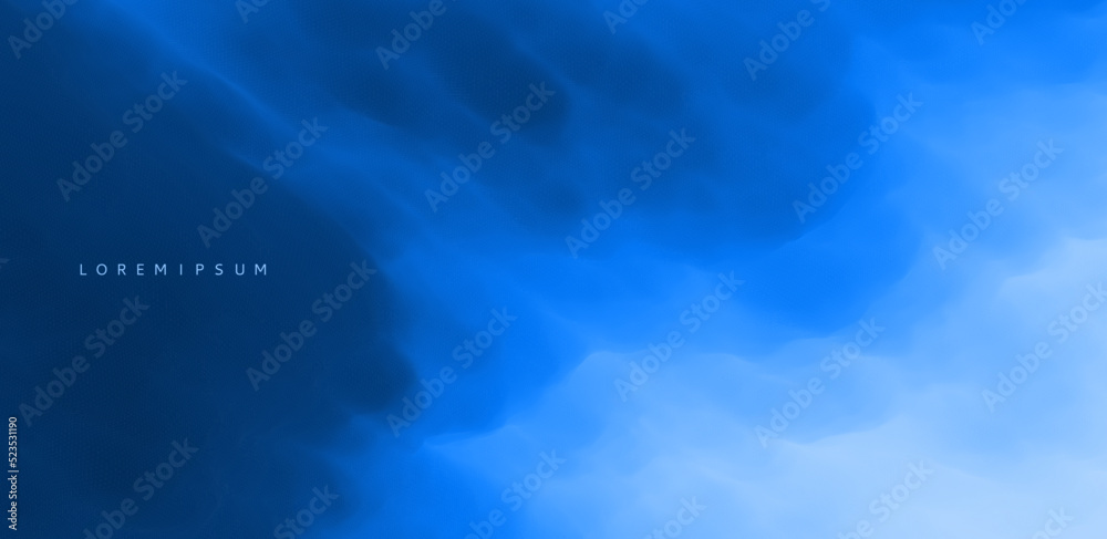 Wall mural abstract background with dynamic effect. nature background. 3d vector illustration. design for banne