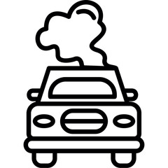 Car Pollution Icon