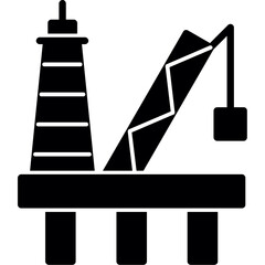 Oil Platform Icon