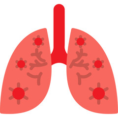 Lungs Infection Icon