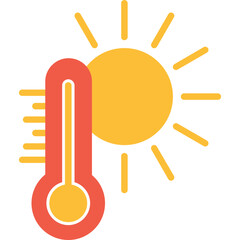 Hot Weather Icon