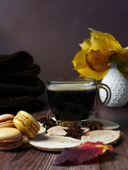 cup of tea and cookies
