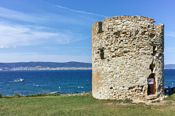 Naklejka premium Tne old town of Nessebar, Burgas Region, Bulgaria