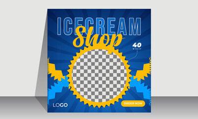 Fast food restaurant business marketing social media post | Food menu Instagram post design | Fresh noodles, pizza, burger & pasta online sale promotion banner.