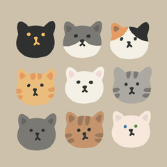 set of cats