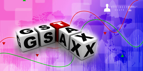 3d rendering GST tax crossword
