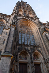 Fototapeta premium Saint Lamberti church in Muenster in Germany