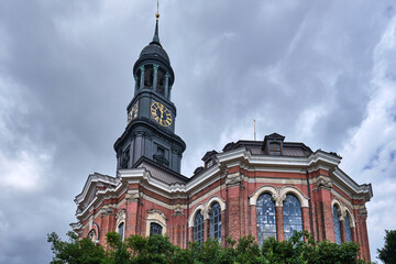 Fototapeta na wymiar Hamburg- St. Michael