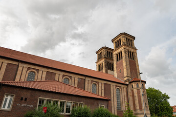 Saint Antonius church in Muenster in Germany