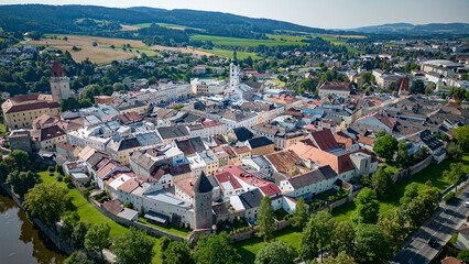 Luftaufnahme von Freistadt